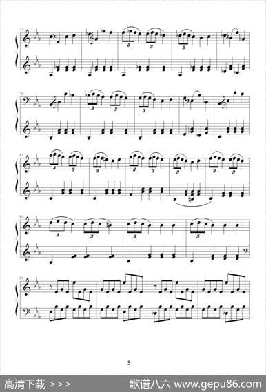 c小调第八钢琴奏鸣曲第一乐章（作品13号“悲怆”）|贝多芬-beethoven