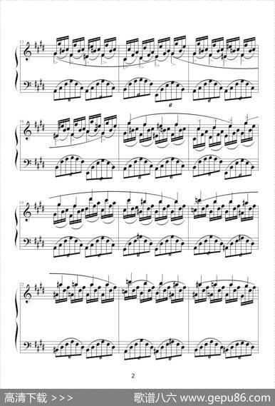 幻想即兴曲（京寒制谱版）|肖邦(Chopin)