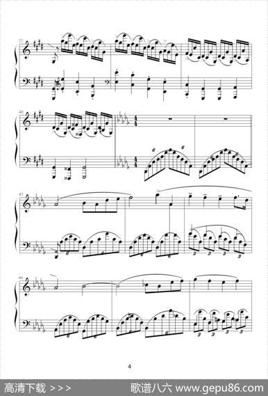 幻想即兴曲（京寒制谱版）|肖邦(Chopin)