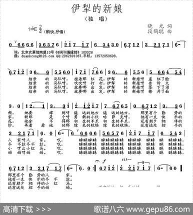 伊犁的新娘 - 晓光|段鹤聪