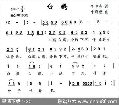 白鹅 - 李学亮|于海波