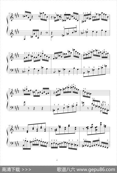 E大调练习曲（Op.72No.1）|莫什科夫斯基-Moszkowski