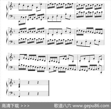 F大调二部创意曲8|巴赫-P.E.Bach