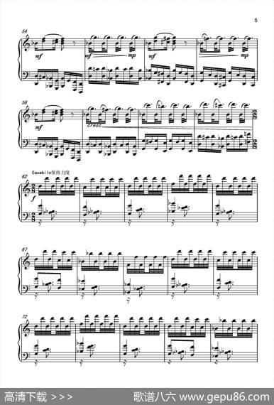 第五钢琴奏鸣曲PianoSonataNo.5|葛清