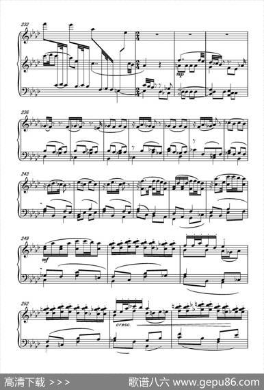 第八钢琴奏鸣曲PianoSonataNo.8（PianoSonataNo.8）|葛清