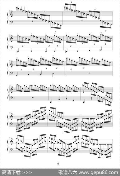C大调练习曲No.2（琶音和左手跳跃练习）|9632587410