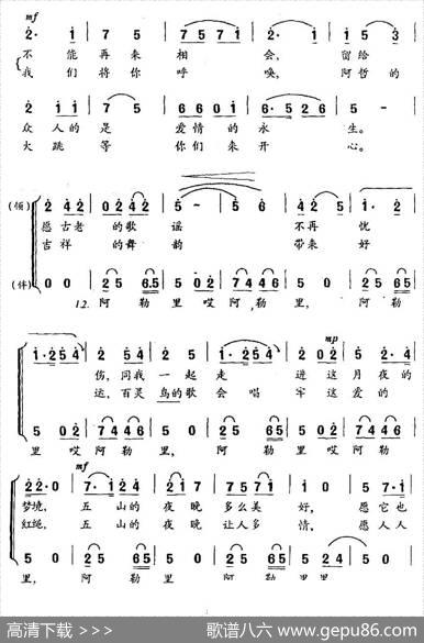 阿哲的夜晚（领唱+伴唱） - 刘位循、黄光平|杨明