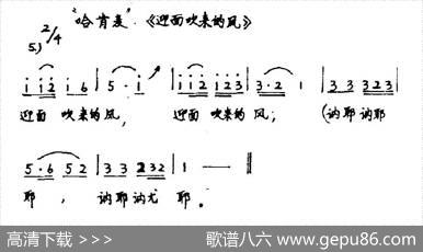 迎面吹来的风