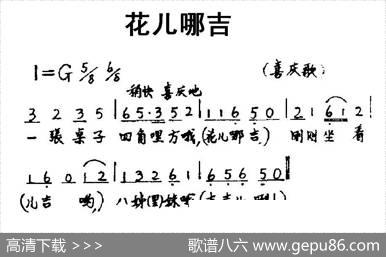花儿哪吉