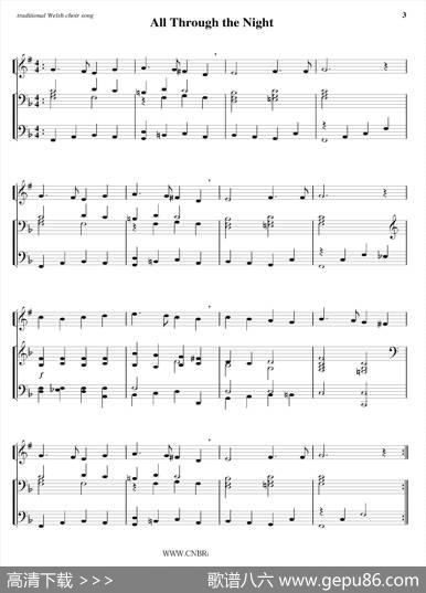 AllThroughtheNight（小号+钢琴伴奏）