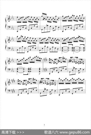 克罗地亚狂想曲（TonciHuljie制谱版）|马克西姆-Maksim・Mrvica