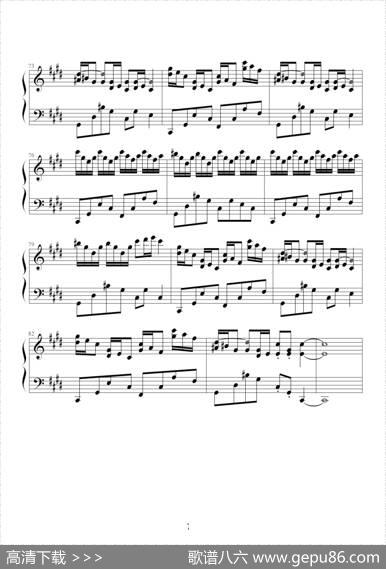 克罗地亚狂想曲（TonciHuljie制谱版）|马克西姆-Maksim・Mrvica