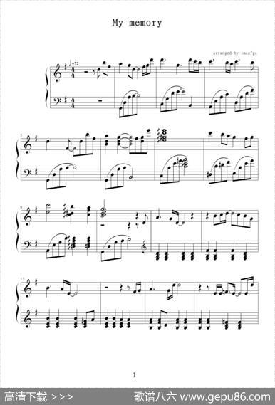 MYMEMORY（韩剧《冬季恋歌》插曲）