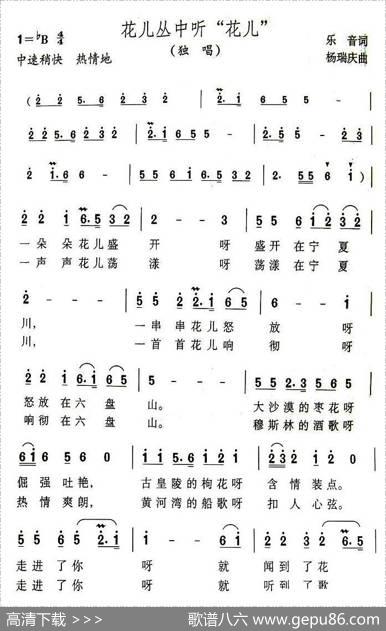 花儿丛中听“花儿” - 乐音|杨瑞庆