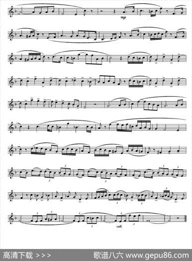 Bordogni-Vocalise#14（小号）|BordogniVocalises