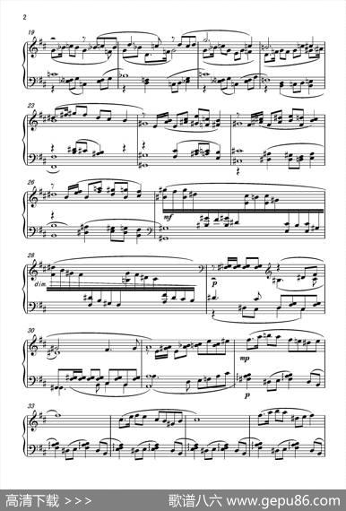 第4钢琴奏鸣曲PianoSonataNo.4（第2乐章“眠”）|葛清