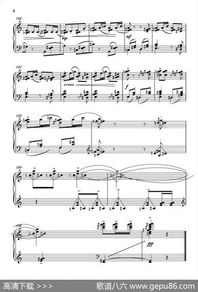 第4钢琴奏鸣曲PianoSonataN0.4（第3乐章）|葛清