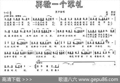 再敬一个军礼 - 赵勇|李合