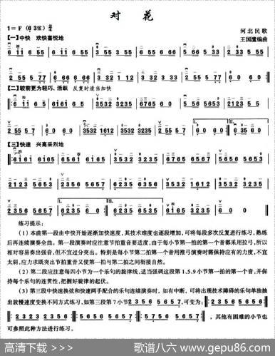 对花（河北民歌）|王国潼