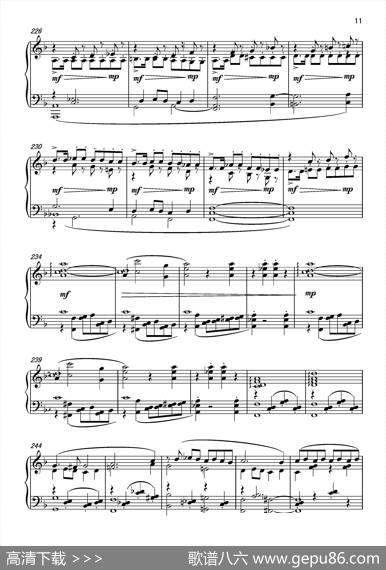 第三钢琴奏鸣曲“四季”PianoSonatathefourseasonsNo.3|葛清