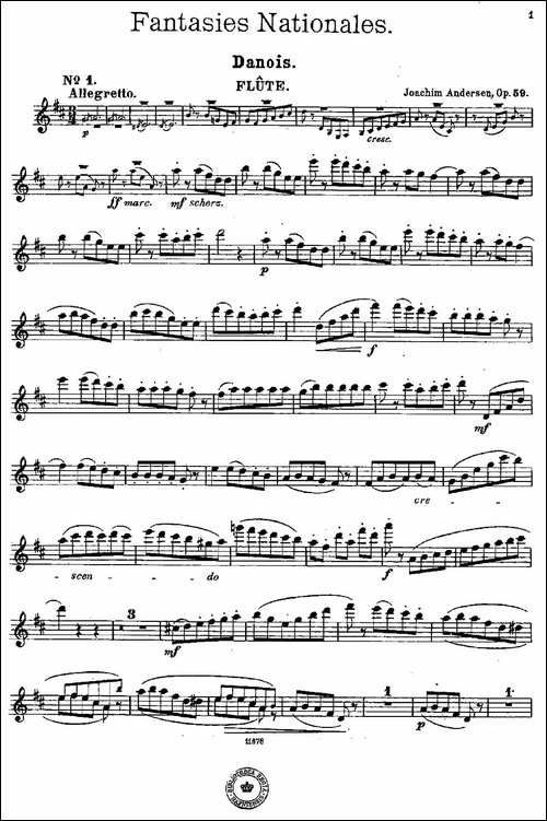 Fantaisies-nationales.-Danois.--Op.59-No.1-长笛五线谱|长笛谱