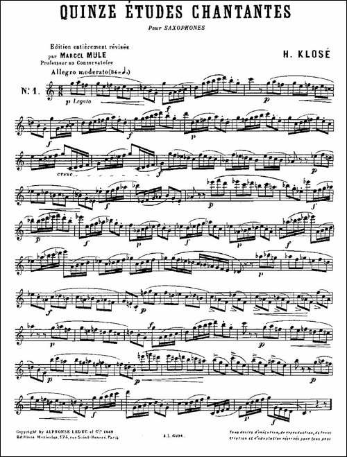 15首如歌的练习曲之1—5-长笛五线谱|长笛谱