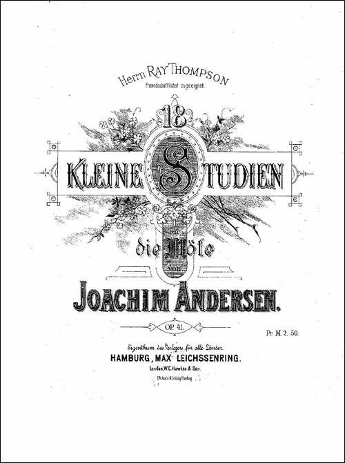 18-kleine-Studien.Op.41-长笛五线谱|长笛谱