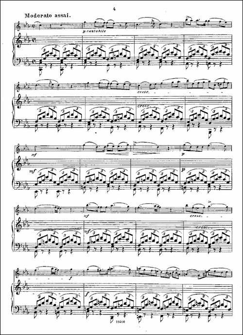 Opern-Transcriptionen.Op.45-2-长笛+钢琴伴-长笛五线谱|长笛谱