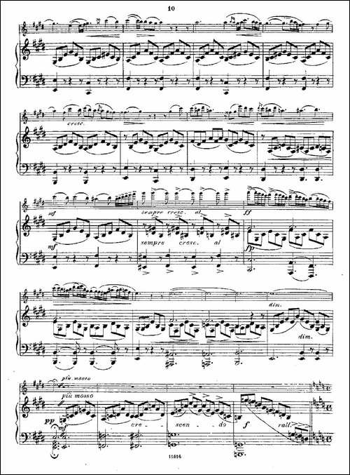 Opern-Transcriptionen.Op.45-2-长笛+钢琴伴-长笛五线谱|长笛谱