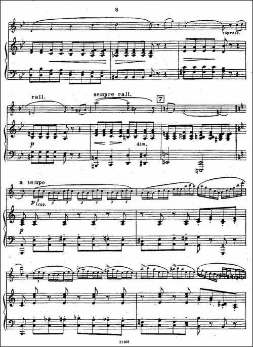 Chaminade-Flute-Concertino-莎米纳德长笛协奏-长笛五线谱|长笛谱