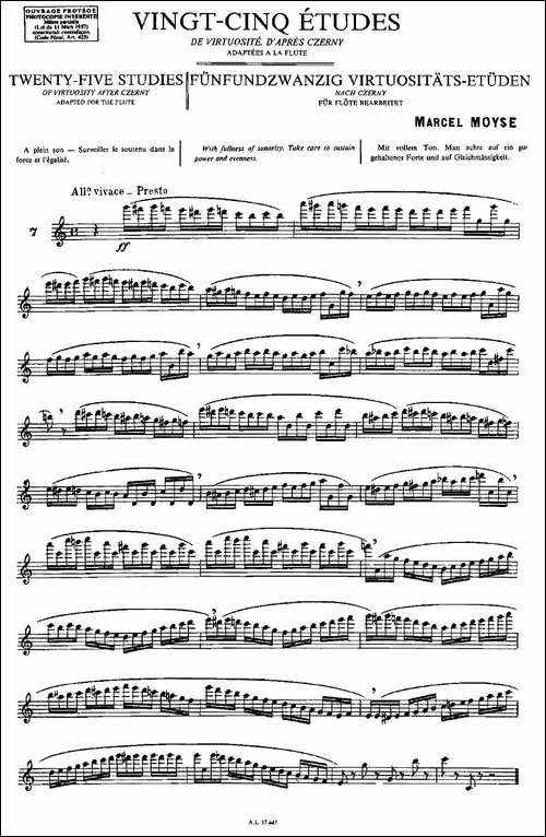 Moyse-25-Studies-after-Czerny-flute-[7]-25-长笛五线谱|长笛谱