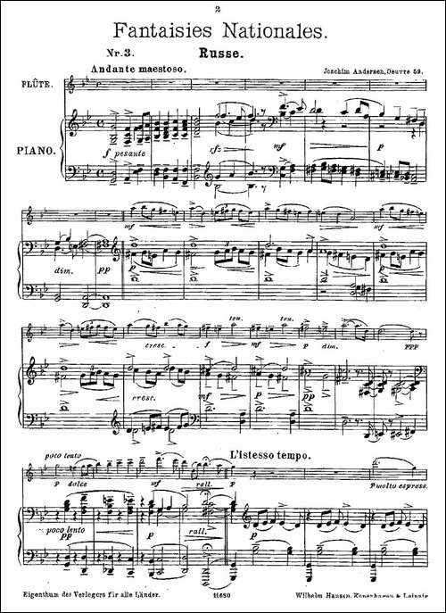 Fantaisies-nationales.-Op.-59,-3.--长笛+钢-长笛五线谱|长笛谱