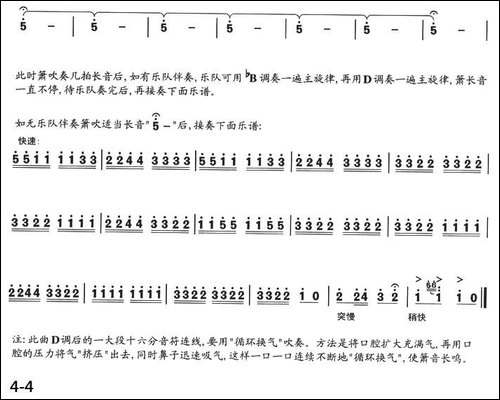 在银色的月光下—掀起你的盖头来-箫独奏曲-笛箫简谱|笛箫谱