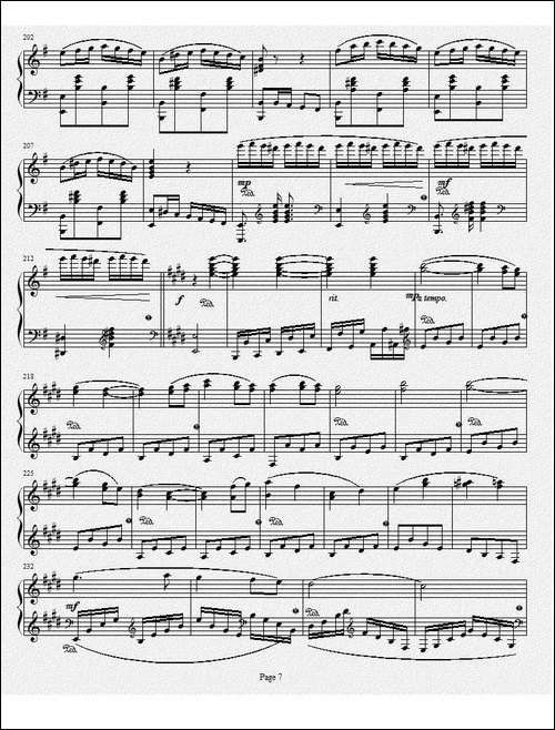 钢琴奏鸣曲Ⅰ-项道荣作品-钢琴谱
