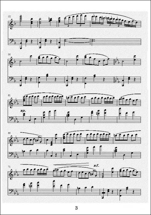 钢琴奏鸣曲Ⅱ-回旋曲-项道荣作品-钢琴谱
