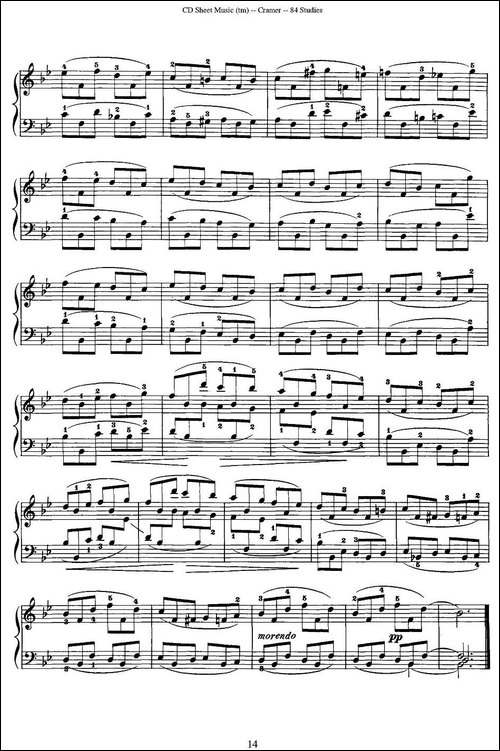 Cramer - 84 exercices-6—10-克拉莫84首钢琴练习曲-钢琴谱