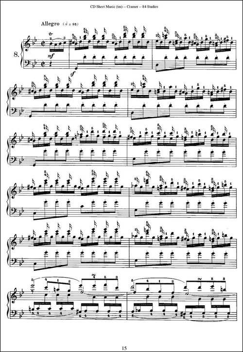 Cramer - 84 exercices-6—10-克拉莫84首钢琴练习曲-钢琴谱