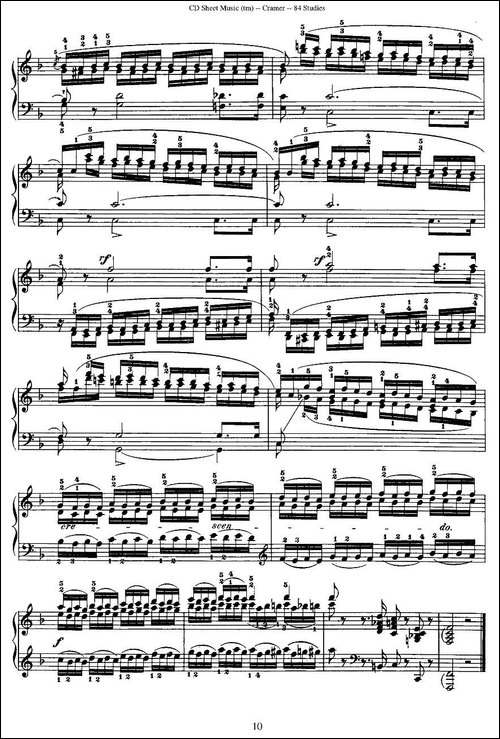 Cramer - 84 exercices-31—35-克拉莫84首钢琴练习曲-钢琴谱