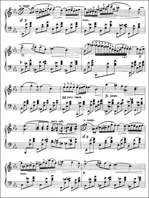 夜曲-肖邦作品第9号之二-钢琴谱