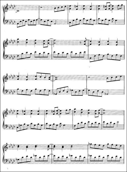 Behind The WaterfallDesert Rain Medley-钢琴谱