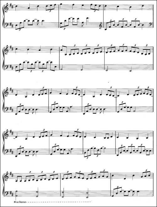 Prelude To The Dance-钢琴谱