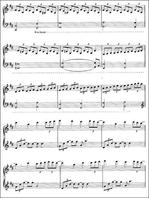 Prelude To The Dance-钢琴谱