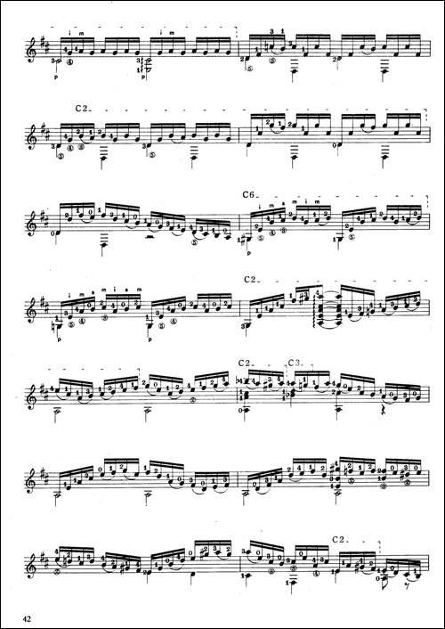 前奏曲-巴赫 - BWV1007 -钢琴谱