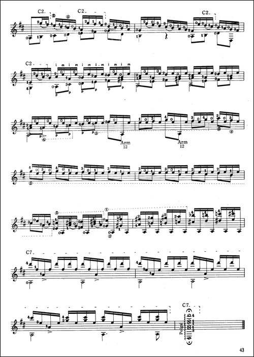 前奏曲-巴赫 - BWV1007 -钢琴谱