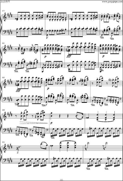 月光奏鸣曲-1，2，3乐章-钢琴谱
