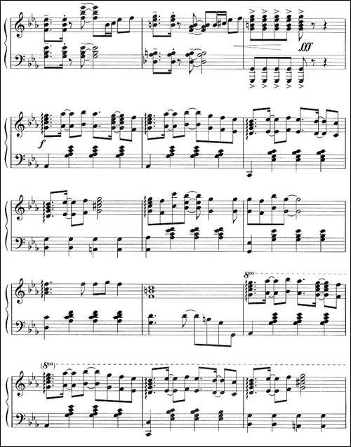突如其来的爱情故事-日剧《东京爱情故事》主题曲-钢琴谱