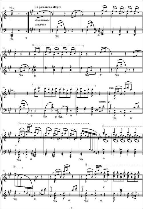 拉科奇进行曲-匈牙利狂想曲15号-钢琴谱