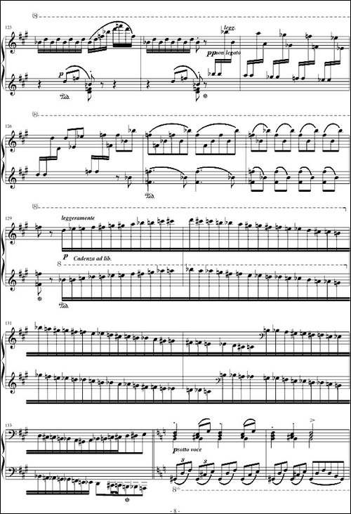 拉科奇进行曲-匈牙利狂想曲15号-钢琴谱