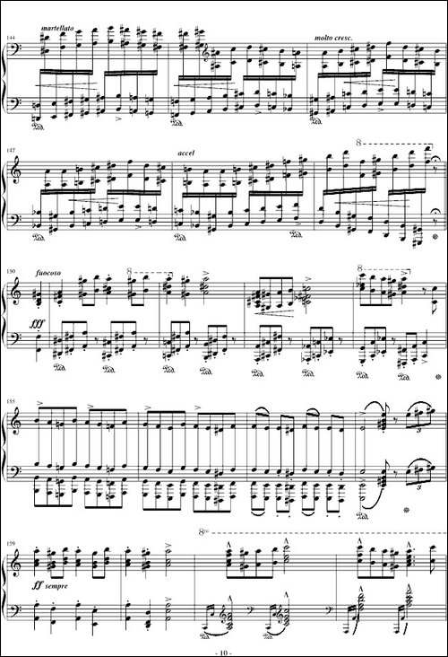 拉科奇进行曲-匈牙利狂想曲15号-钢琴谱