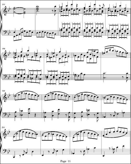 莫扎特第四十号交响曲-第一乐章-钢琴谱